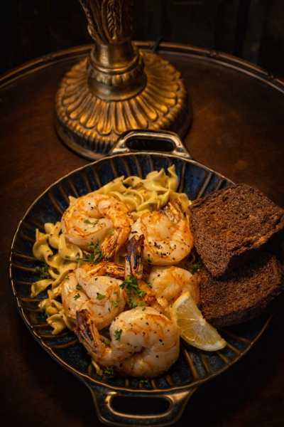 shrimp pasta magnolia aR