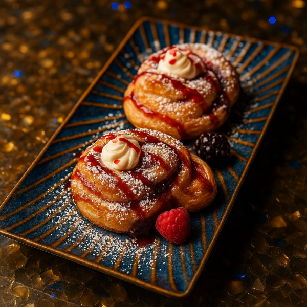 triple berry pinwheels